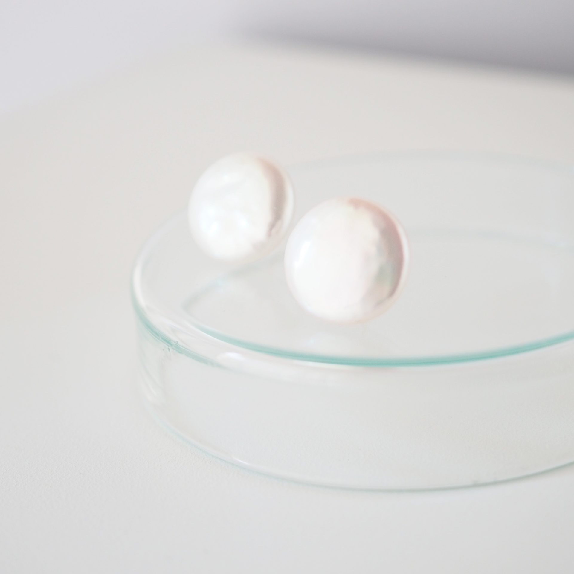 K10 / バロックパール15㎜/ パールキャッチシトリンキャッチピアス1種⁺キャッチ2種