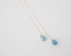 K10 / アクアマリンピアス
