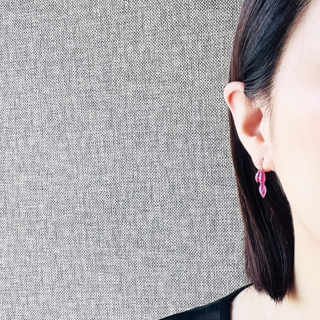 K10 / ルビーピアス