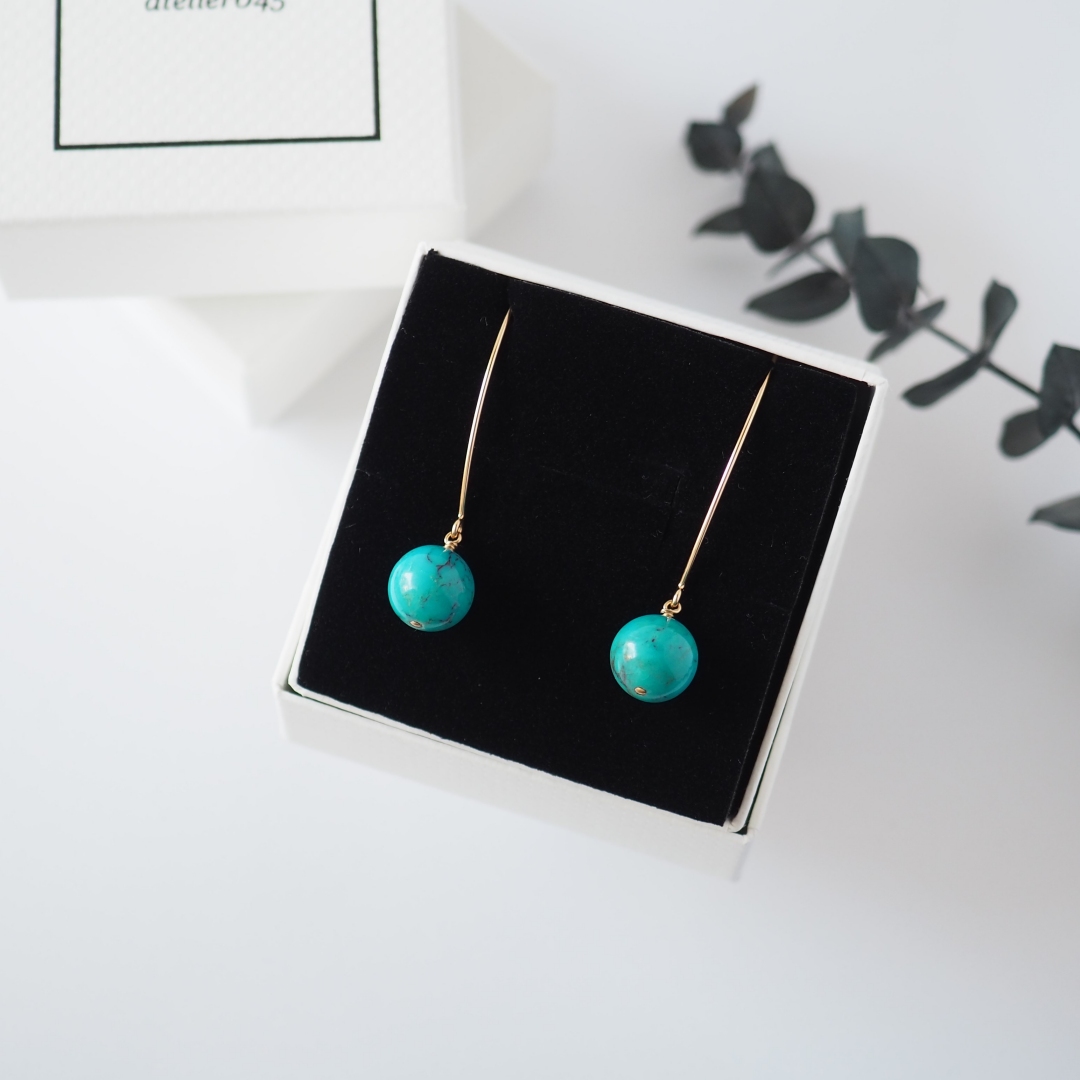 ターコイズピアス