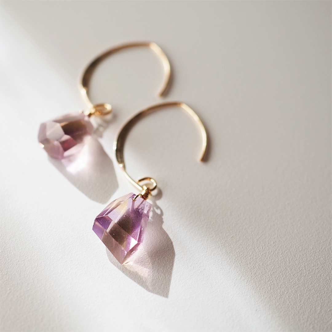 アメトリンピアス or イヤリング