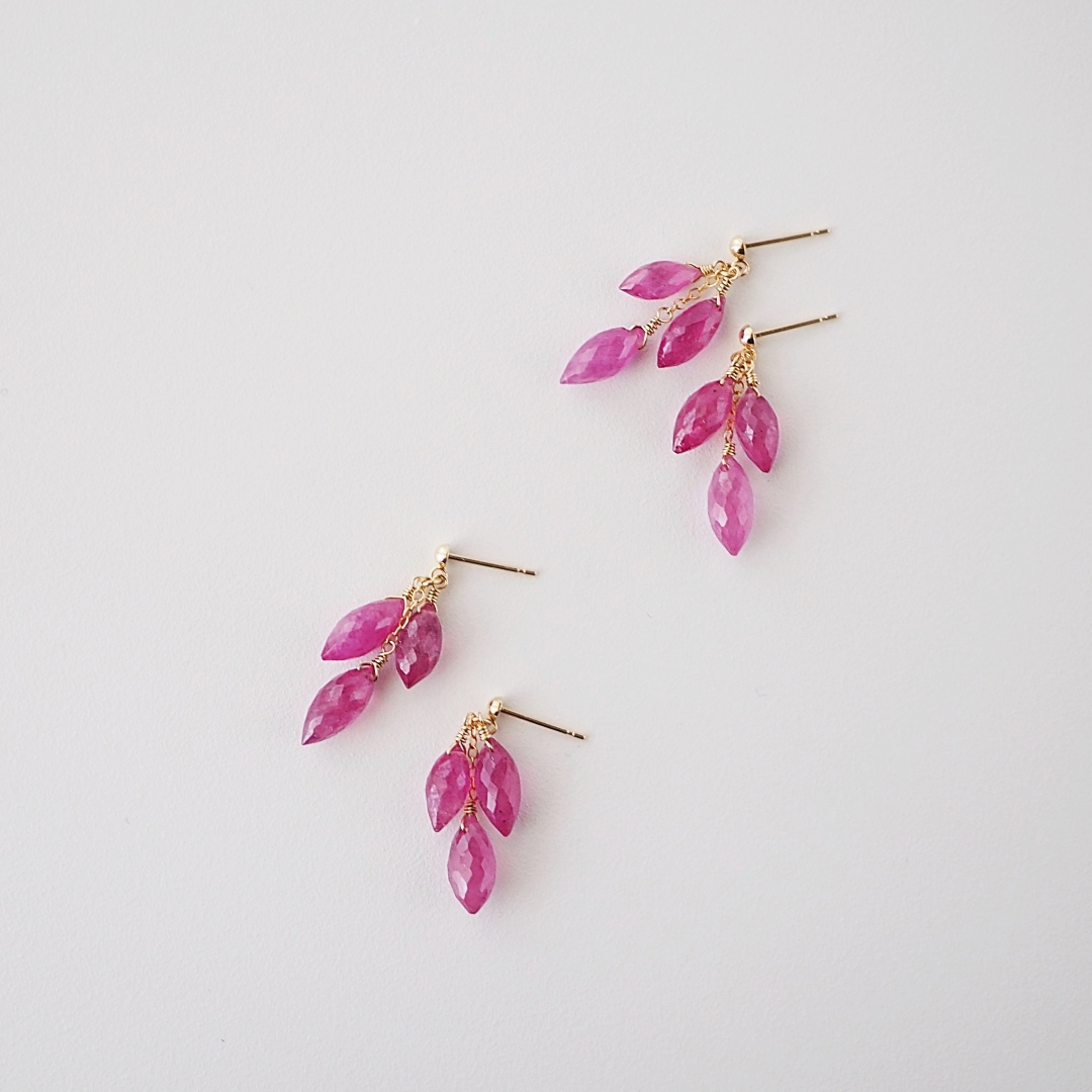 K10 / ルビーピアス