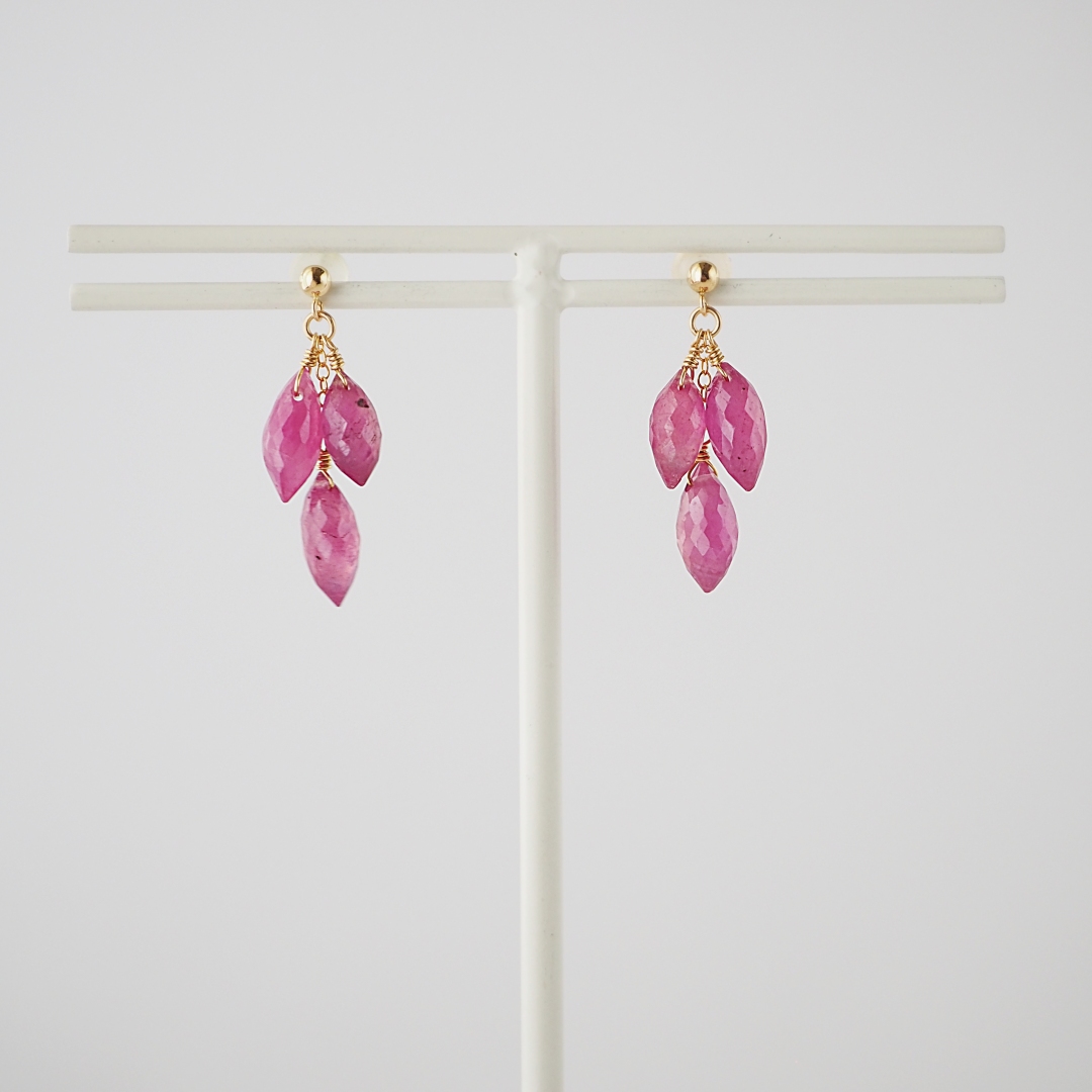 K10 / ルビーピアス