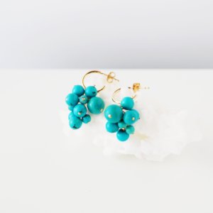 12月の誕生石 / ターコイズピアス