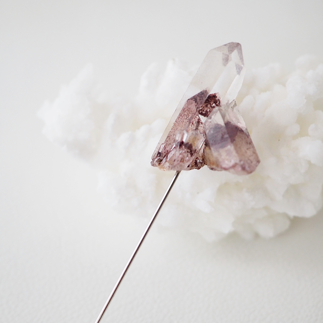 レッドクォーツ（ファントム双極）2 / ブローチ