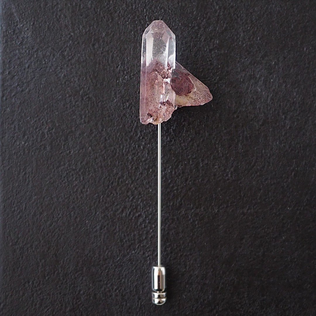 レッドクォーツ（ファントム双極）2 / ブローチ