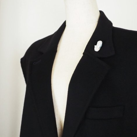 ●淡水パールP12 / ブローチ