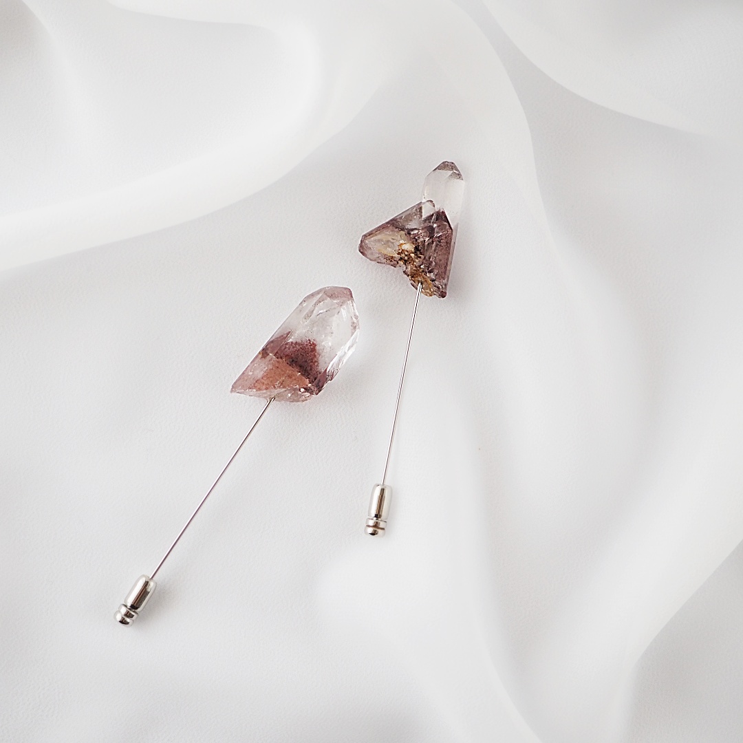 ●イメージ / レッドクォーツ（ファントム）2 / 3 / ブローチ