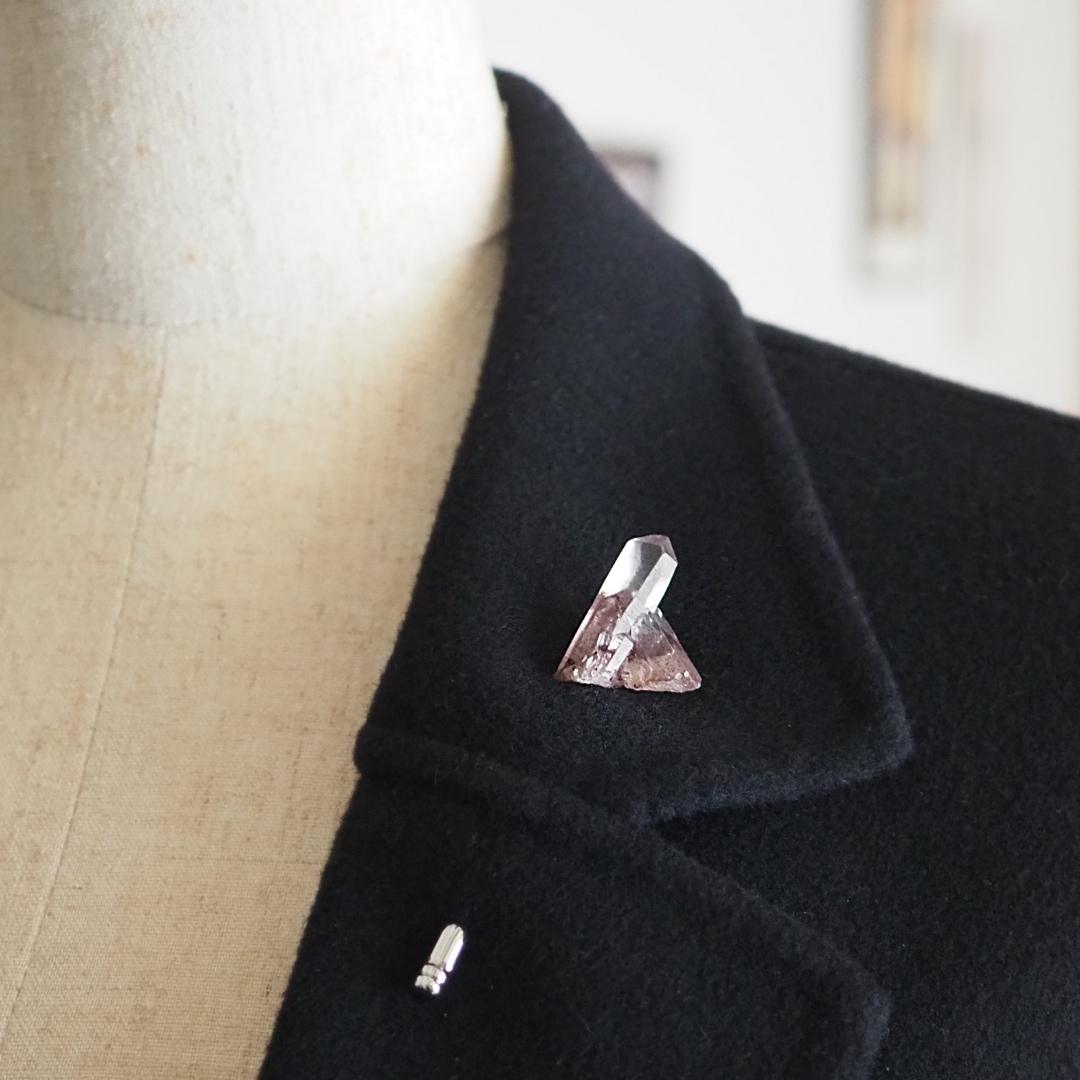 レッドクォーツ（ファントム双極）2 / ブローチ