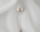 淡水パールP4 / ブローチ