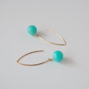 アマゾナイトピアス