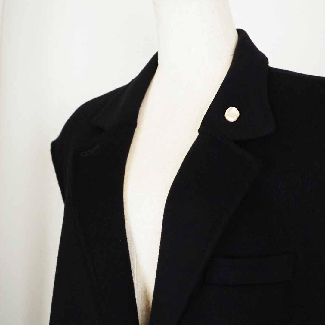 6月の誕生石 / 淡水パールブローチ / №5_A