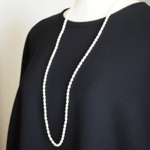 6月の誕生石淡水パールネックレス　L8