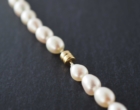 6月の誕生石淡水パールネックレス　L10