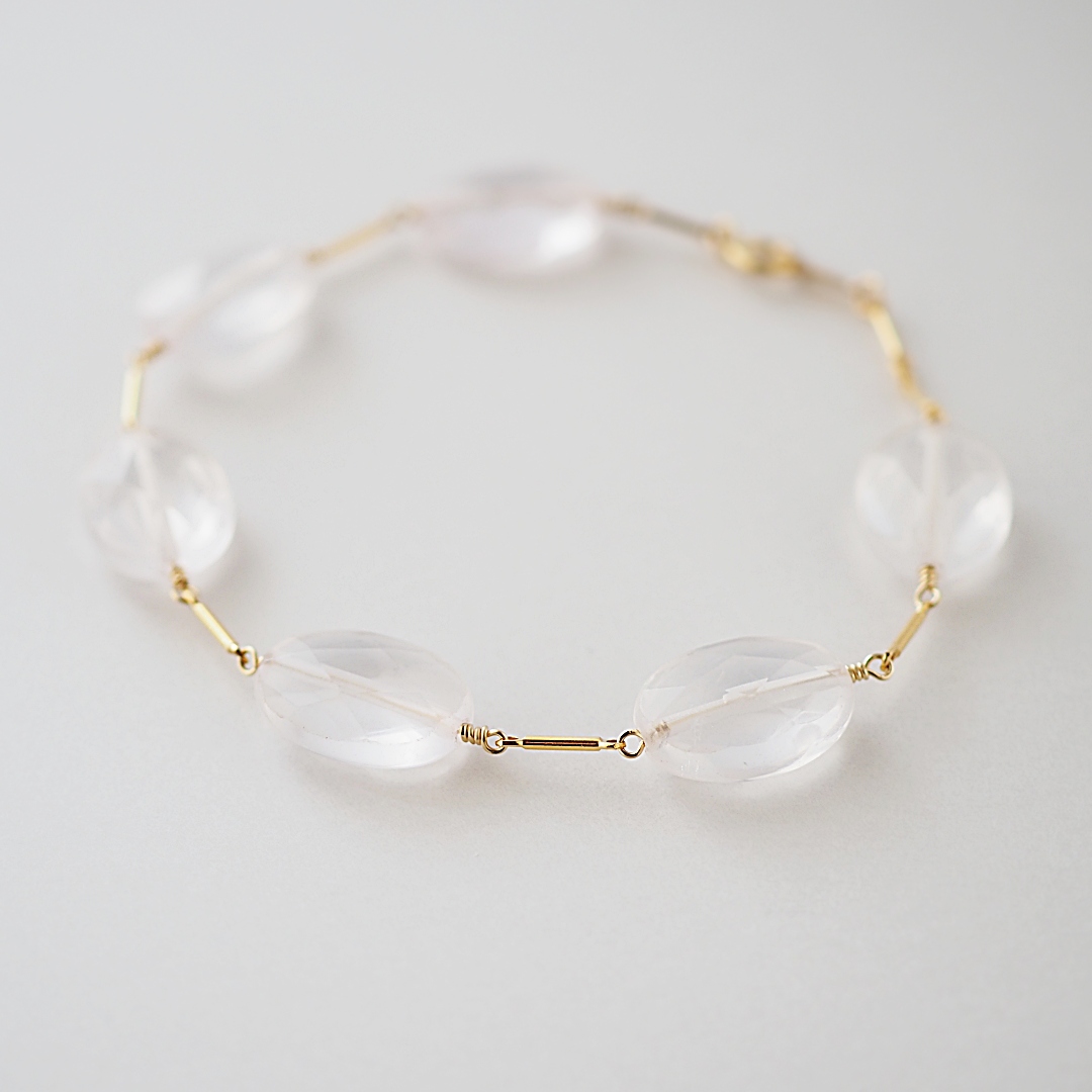 ローズクォーツブレスレット